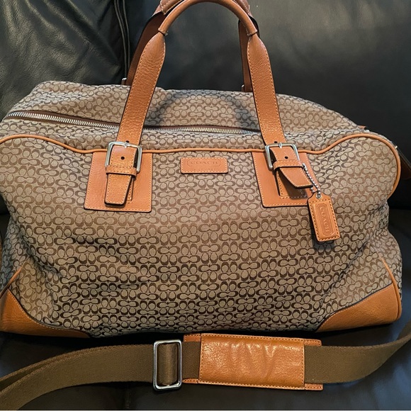 Coach Bags Coach Signature Travel Duffel Bag Poshmark